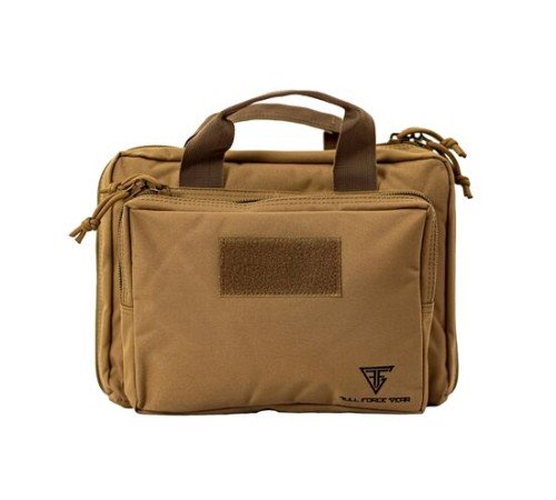 Full Forge Cat-2 Double Pistol Bag, Tan Full Forge Cat-2 Double Pistol Bag, Tan