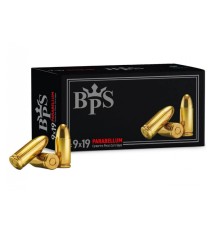 9mm Parabellum 124 Grain FMJ by BPS 1000 Rounds Brass Case