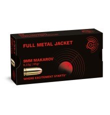9x18 Makarov 95 Grain FMJ brass case by Geco 400 rounds