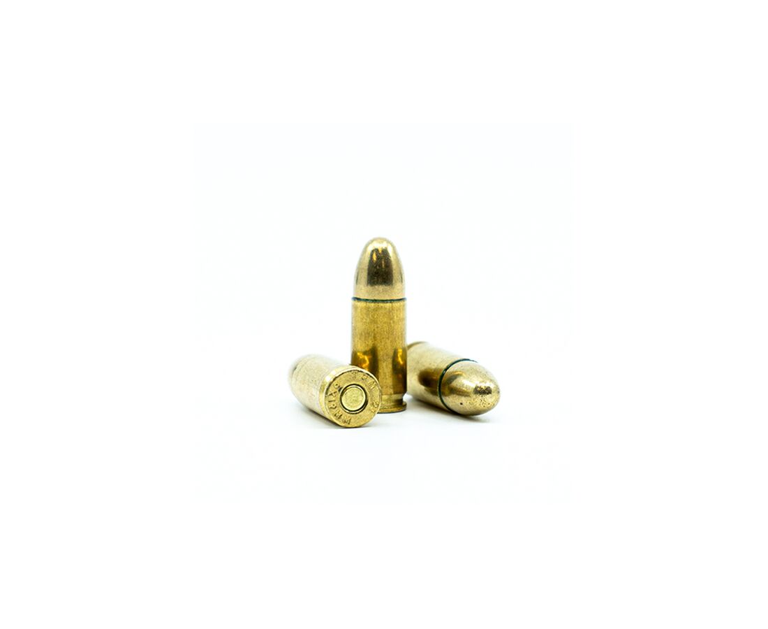 9mm Luger 115 grain Full Metal Jacket by Turan 1000 rounds