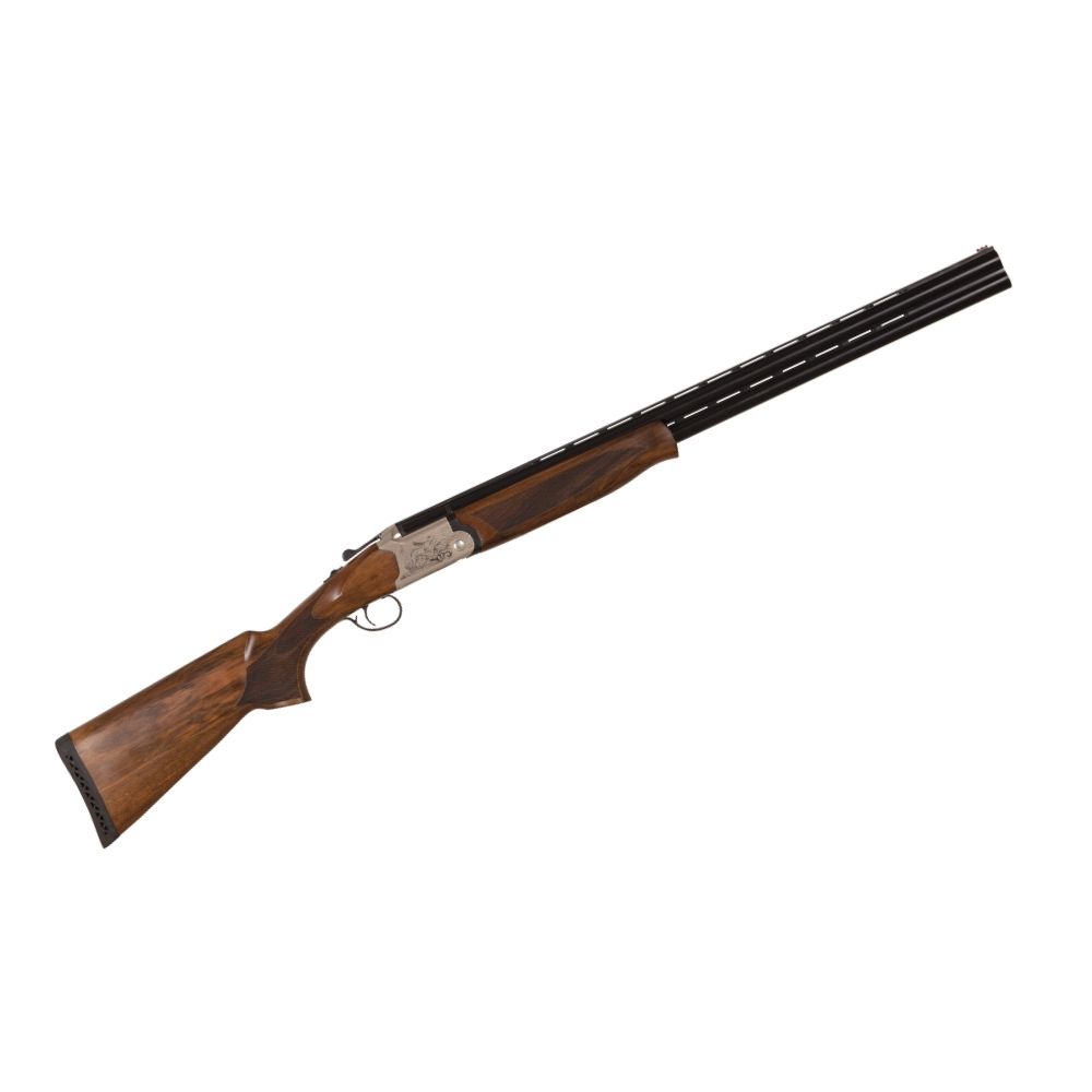 Unique SP-003, 12 Ga. 3” 28” BBL, Silver Steel Receiver, w/o Ejector Over & Under Shotgun