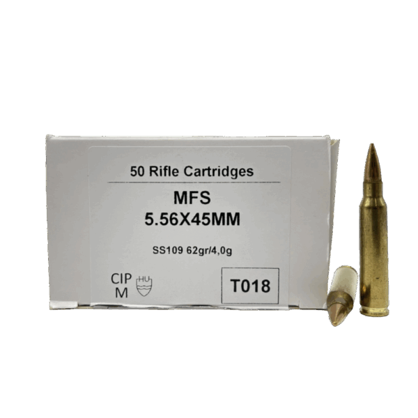 5.56x45mm SS109 PENETRATOR 62 grain FMJ 500 rounds by MFS