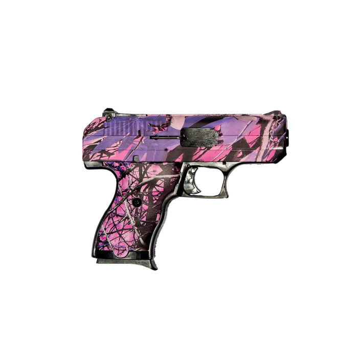 Hi-Point 380 ACP 8+1 Round Semi Auto Handgun, Pink Camouflage