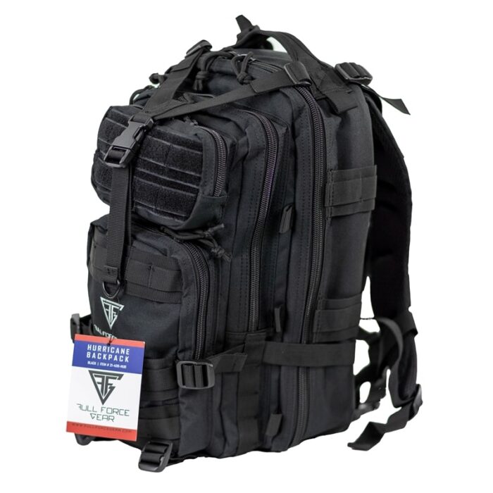 Full Forge Hurricane Tactical Backpack, Black