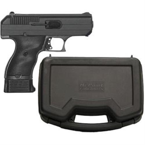 Hi-Point C9 Compact 9mm Semi Auto Pistol w/Hard Case 8+1 Round Semi-Auto Handgun, Black